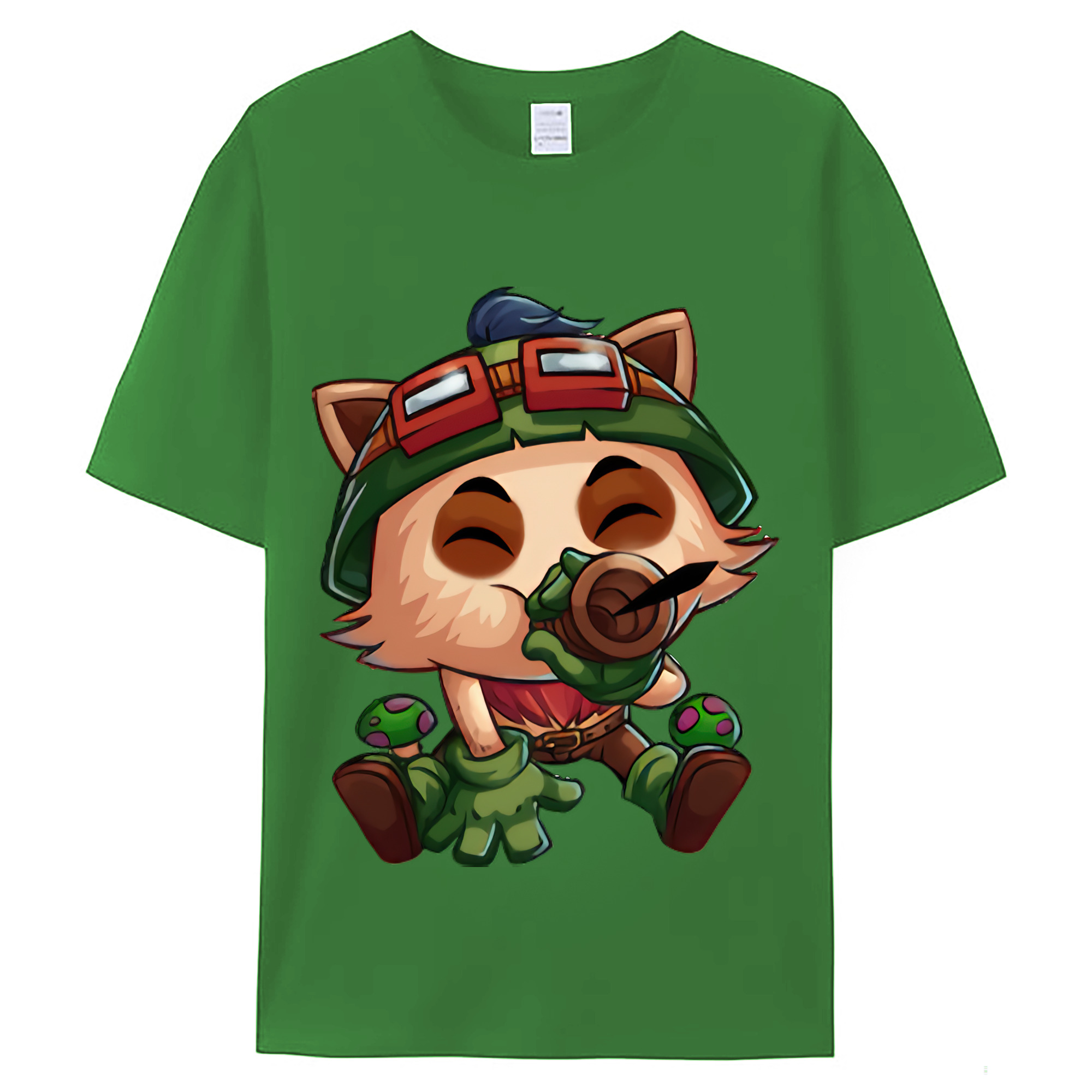 （画像用） リーグ・オブ・レジェンド League of Legends LOL レディースカジュアルプリントTシャツ（綿100％）
